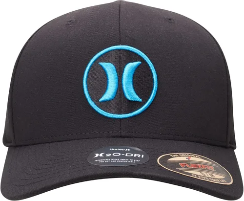 Miniatura 6 de Hurley Sombrero para hombre - H2O-DRI Super Icon Gorra elástica con ala curvada