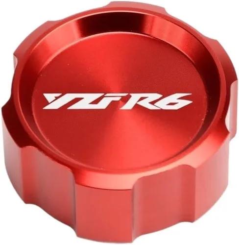 Miniatura 15 de Para KAWASAKI Z750 Z1000 Z800 Tapa de depósito de líquido de freno trasero se adapta a MT07 MT09 MT03 R1 R6 (color : MT negro)