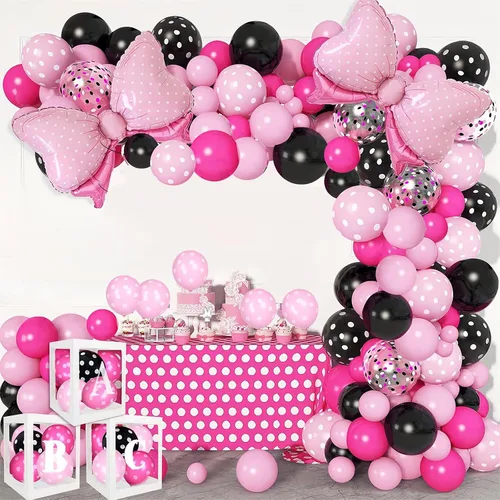 Miniatura 17 de Globo de papel de aluminio con forma de pajarita de 36 pulgadas, enorme globo azul con forma de moño para baby shower, boda, decoración de fiestas