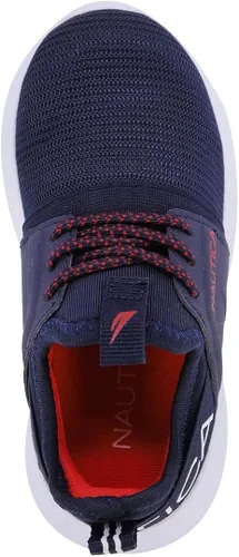 Miniatura 4 de Nautica Tenis de moda con cordones para niños transpirables y atléticos para correr para niño y niña niño pequeñoniño