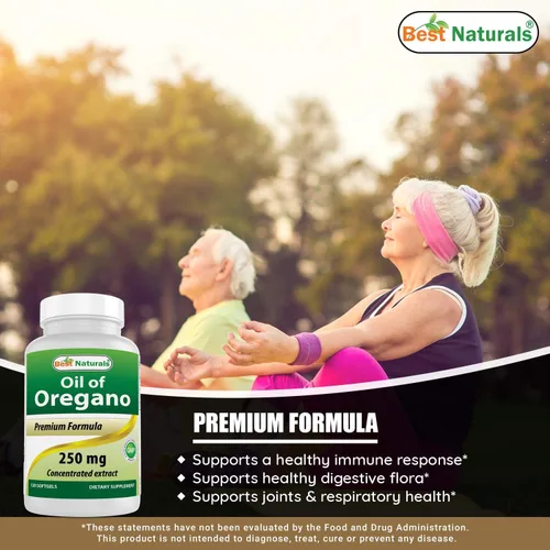 Miniatura 5 de Best Naturals Gaviola 600 mg y aceite de orégano 250 mg