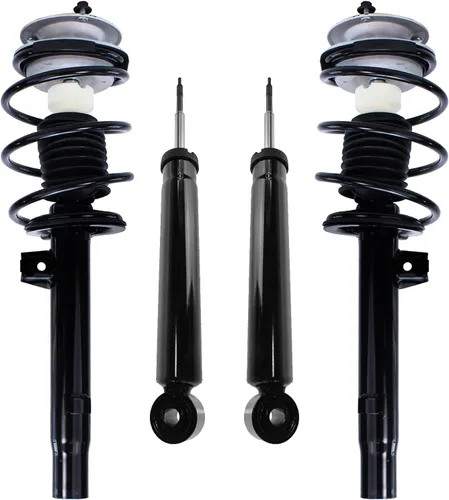 Miniatura 56 de Detroit Axle - Amortiguadores de puntales para Nissan Sentra 2007-2012 [Base S SL SR] Puntales delanteros completos con amortiguadores traseros