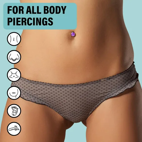 Miniatura 3 de Base Labs Gel Hisopos para Eliminación de Queloides y Protuberancias de Piercing Hisopos de Gel para el Cuidado Posterior al Piercing