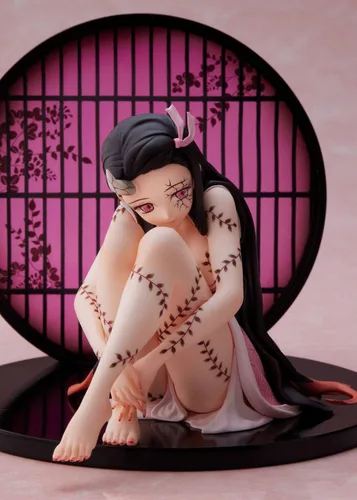 Miniatura 3 de Aniplex Demon Slayer: Kimetsu no Yaiba Statuette Entertainment District Arc Nezuko Kamado (versión avanzada de formulario demonio)