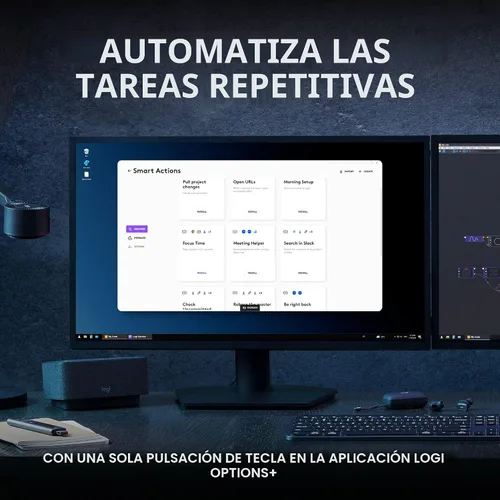 Miniatura 5 de Logitech MX Keys S Combo - Teclado y ratón inalámbrico de alto rendimiento con reposa muñeca, iluminación personalizable, desplazamiento rápido