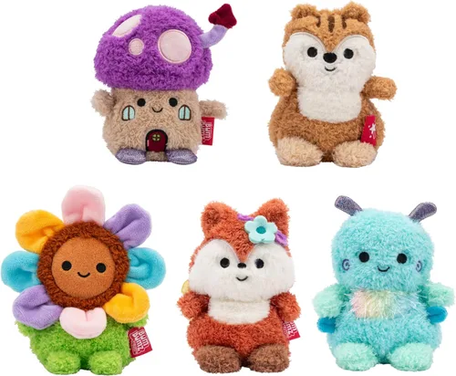 BumBumz FairyGardenBumz - Paquete de 5 peluches coleccionables de 4.5 pulgadas, de los creadores de Squishmallows originales, a partir de 3 años