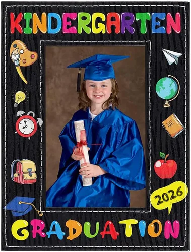 SICOHOME Regalos de graduación de jardín de infantes – Marco de fotos de graduación preescolar preescolar 2026 de 4 x 6 pulgadas, regalo de