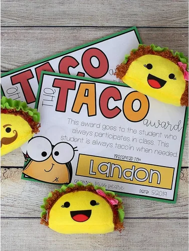 Miniatura 4 de Fun Express Taco - Juego de 12 peluches pequeños y bonitos de peluche para decoración de fiestas de tacos Recuerdos de fiesta y juguetes mexicanos