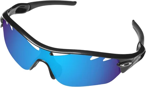 Miniatura 2 de BroLizard - Lente polarizada de repuesto para gafas de sol Oakley Radar Edge ventiladas OO9184, azul