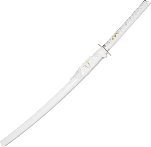 Miniatura 3 de Kamaiwo-1045/1060 hechas a mano forjadas a mano, auténticas, las espadas samuráis katana japonesas son un regalo único para hombres. El acero