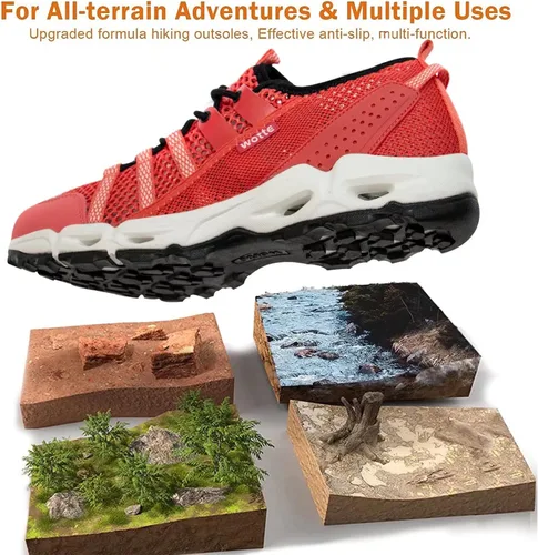Miniatura 2 de MAINCH Zapatos de agua de senderismo para mujer, de secado rápido, para deportes al aire libre
