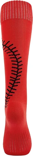 Miniatura 7 de American Trends Calcetines de sóftbol para niñas y adultos, calcetines de béisbol y sóftbol, calcetines deportivos con puntadas, para niñas jóvenes