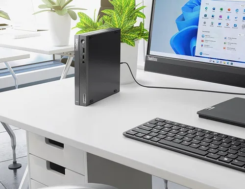 Miniatura 5 de Lenovo ThinKCentre neo 50q Gen 4 Tiny 1L Business Mini computadora de escritorio, 13ª generación Intel 8-Core i5-13420H (Beat i7-1355U), 8 GB DDR4