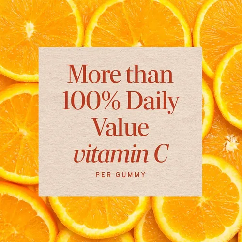 Miniatura 4 de Nature's Way - Gomitas de vitamina C para apoyo inmunológico*, sabor a naranja, 250 mg, 120 gomitas