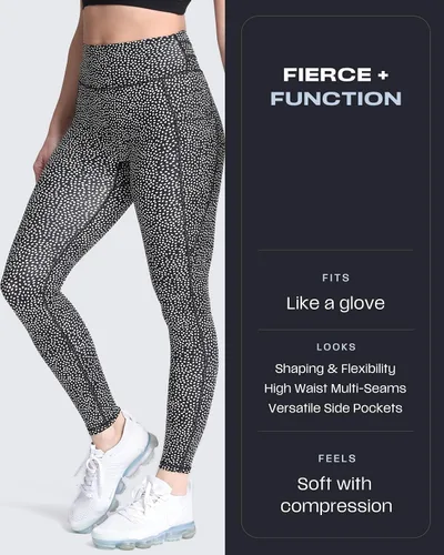 Miniatura 101 de Aoxjox Trinity - Pantalones de yoga de cintura alta con bolsillos para mujer, control de abdomen, cintura cruzada, leggings de entrenamiento suaves