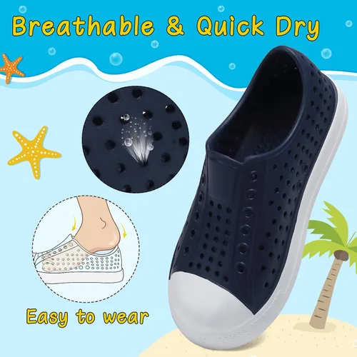 Miniatura 4 de ziitop Zapatos de agua para niños y niñas, sandalias de bebé, zapatos deportivos para playa, jardín, natación, antideslizantes, transpirables