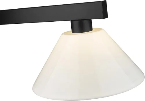 Miniatura 5 de Z-Lite Colgante de cobalto de 152MB-PWH, 3 luces 300 vatios totales, negro mate