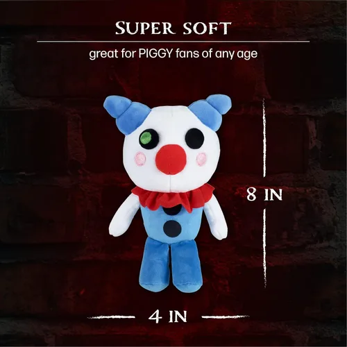 Miniatura 3 de PIGGY Payaso de Peluche de Cerdito, Serie 1 Payaso Coleccionable