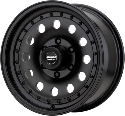 Miniatura 7 de American Racing AR62 OUTLAW II 15X7 5X4.75 5.97 50mm SATIN BLACK - AR625762B Negro satinado