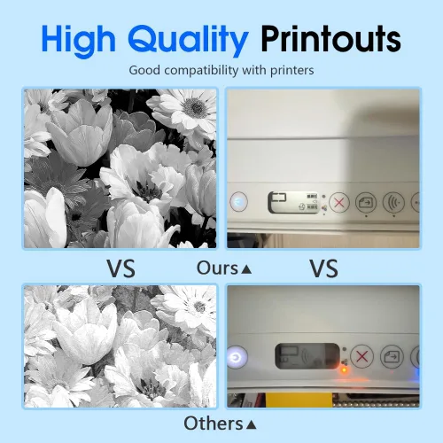 Miniatura 5 de 62XL - Cartuchos de tinta negros y colores de alto rendimiento compatibles con HP Ink 62 62xl cartucho de tinta apto para impresora HP Envy 5660