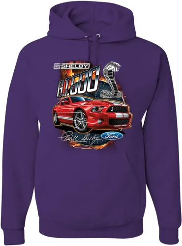 Miniatura 40 de Wild Bobby Shelby GT500 Cobra - Sudadera con capucha con diseño oficial de Ford Motors Cars and Trucks