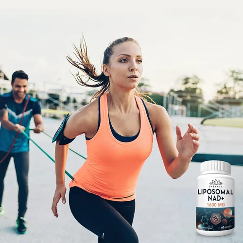 Miniatura 7 de 1600 mg Suplemento de NAD Liposomal, 98% Suplemento Puro de NAD+, Absorción Superior, Alternativa a Ribósido de Nicotinamida o NADH para Aumentar