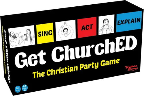 Miniatura 8 de Kulture Games Get ChurchED El Juego de Fiesta Cristiano Regalos y Tarjetas Cristianas Juego de Trivia de la Biblia Juegos de Charadas Para