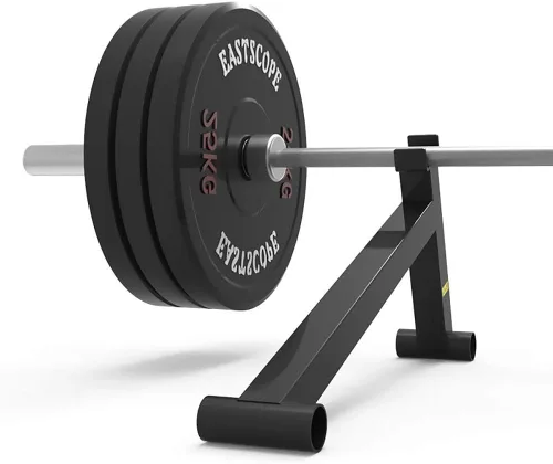 Miniatura 2 de CKIDS Deadlift Jack levantador de pesas para cambios rápidos de peso olímpico, se utiliza como placas de peso de carga y descarga para ejercicio