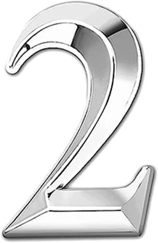 Miniatura 15 de Números de casa para puertas 3D, números de buzón de 3 pulgadas, números del 0 al 9, autoadhesivos, números de puerta de casa, dirección de calle