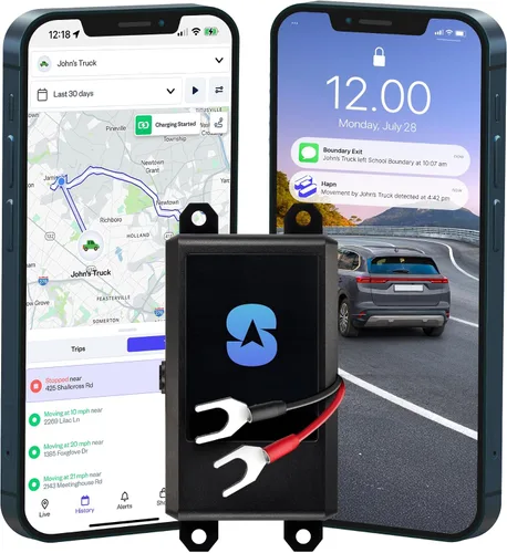 Miniatura 8 de Spytec - Rastreador GPS con cable para vehículos, automóviles, remolques, RV, camionetas, barcos y camiones Rastreador GPS impermeable en tiempo
