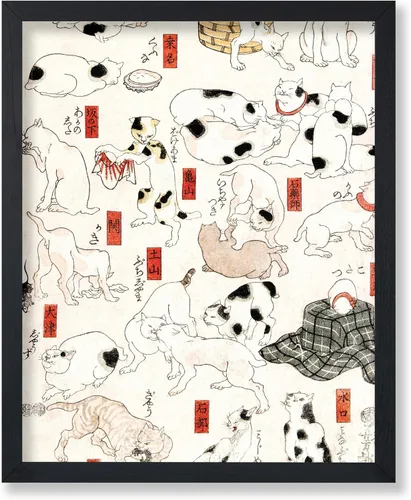 Miniatura 31 de Poster Master Póster Vintage de Vacaciones - Impresión Retro de Navidad - Regalo para Artista, Amigo - Papá Noel en Trineo de Renos, Invierno, Nieve