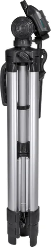 Miniatura 5 de BARSKA Trípode Deluxe extensible a 63.4 pulgadas con funda de transporte, gris/negro