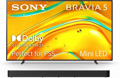 Miniatura 21 de Sony BRAVIA 5 55-Pulgadas 4K Mini LED Smart TV (K-55XR50, 2025) y Barra de Sonido BRAVIA Theater Bar 6 3.1.2ch con Subwoofer Inalámbrico en Paquete