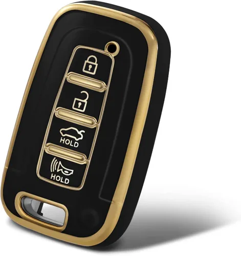 Estuche para Llave Inteligente de TPU Funda Protectora Compatible con Azera Elantra GT EQUUS Genesis Coupe Santa FE Sonata Tucson Veloster KIA