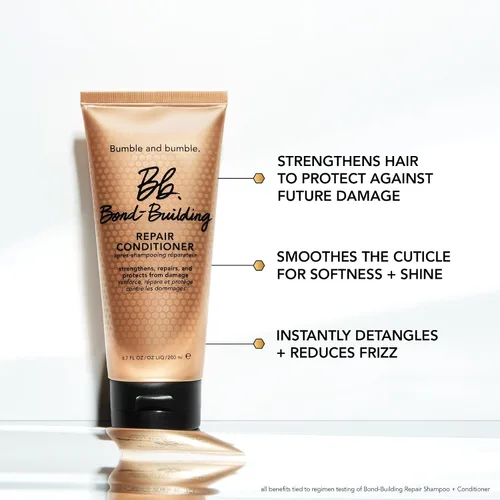 Miniatura 6 de Bumble and bumble. Bond-Building Hair Repair Conditioner Strengthens and Prevents Breakage Smooths Frizz, Adds Shine For Damaged Curly, Wavy