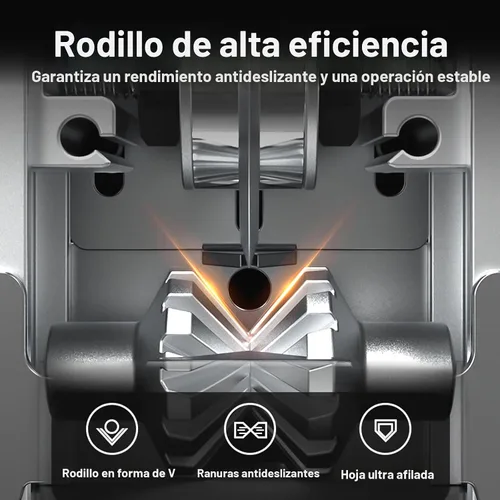 Miniatura 3 de Máquina pelacables, herramienta de pelado de alambre dos en uno con alimentación de taladro/manual, pelado de alambre para cable de cobre