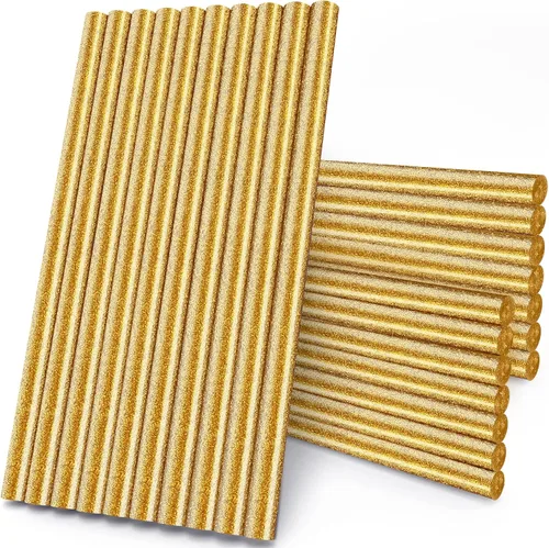 Miniatura 14 de Manarty - 24 barras de pegamento caliente blancas de tamaño completo, 24 unidades de 0.43 pulgadas de diámetro x 8 pulgadas de largo para Blanco