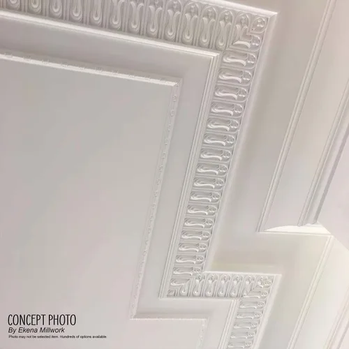 Miniatura 8 de Ekena Millwork PML05X34ST-CASE-12 Stockport Marcos premoldeados (paquete de 12) Panel Moldeado, 4 5/8"W x 34"H, imprimado