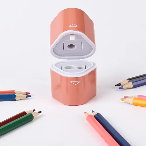 Miniatura 9 de Mr. Pen - Sacapuntas para lápices de colores, paquete de 3, 3 agujeros, manual de sacapuntas Colores boho