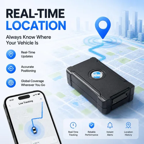 Rastreador GPS 4G para vehículos, hasta 3 meses de duración de la batería, 6000 mAh, seguimiento en tiempo real 10S, geo-cerca, dispositivo