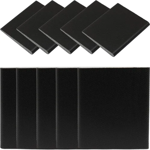 Miniatura 12 de 4 sellos de esquina de puerta, sello de marco de jamba de puerta exterior, tapones de cuña autoadhesivos, almohadillas de espuma para burlete