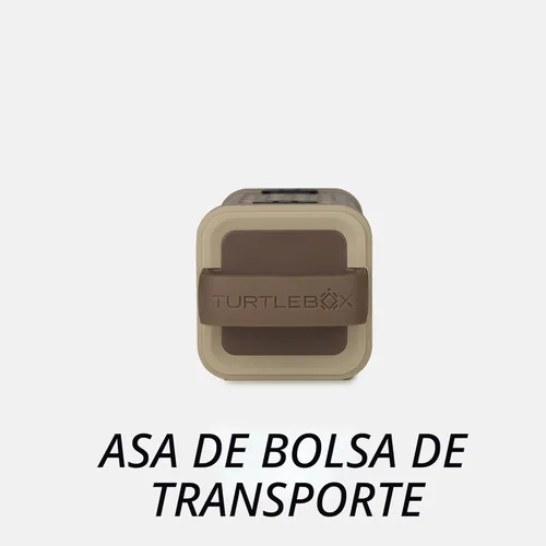 Miniatura 7 de Turtlebox Ranger: ¡Alto! Altavoz Bluetooth 5.4 portátil para exteriores Resistente, impermeable, ultraportátil Reproduce hasta 105db, graves