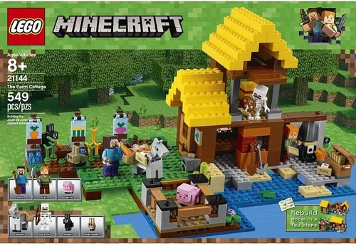Miniatura 3 de LEGO Minecraft: La granja 21144. Juego de construcción (549 piezas)