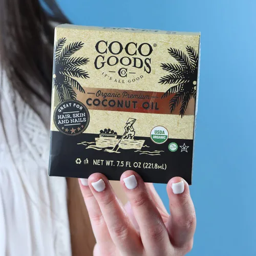 Miniatura 5 de Coco Goods Co. Aceite de coco orgánico de origen único premium, centrifugadora extraída – Ideal para el cuidado del cabello y las uñas, hidratante