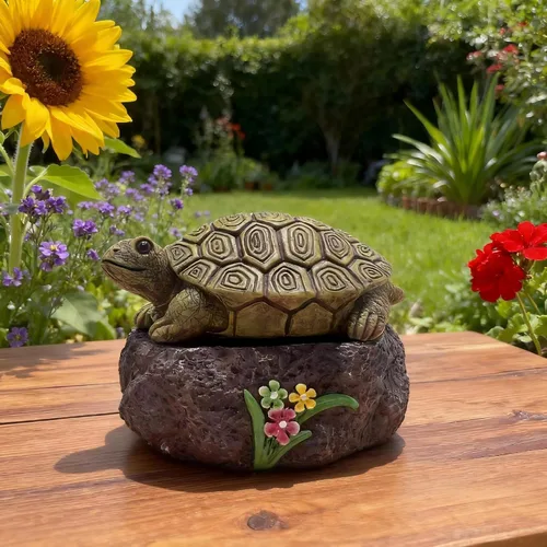Miniatura 3 de Ocultar una llave exterior impermeable clave hiders caja de bloqueo de almacenamiento seguro para patio al aire libre jardín estatuas roca