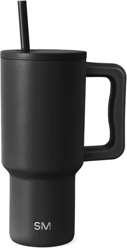 Miniatura 69 de Simple Modern Vaso Trek de 40 oz con Asa y Tapa con Pajilla Vaso de Viaje Aislado de Acero Inoxidable Apto para Portavasos Slumberland