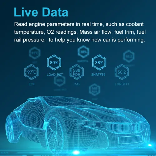 Miniatura 4 de Herramienta de diagnóstico OBD2 de Veepeak con reinicio, lector de códigos de verificación del motor para coches y camionetas ligeras desde 1996+