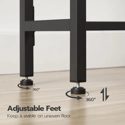 Miniatura 7 de HOOBRO Estante de Almacenamiento Sobre el Inodoro, Organizador de Baño de 2 Niveles Sobre el Inodoro, Estantes de Baño con Soporte para Papel