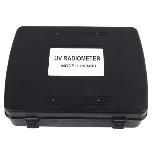 Miniatura 8 de Medidor de luz, probador UVA UVB con pantalla LCD, medidor portátil para prueba de lámpara y más para medir luz, rango de prueba: 0-40mW, 290-390nm