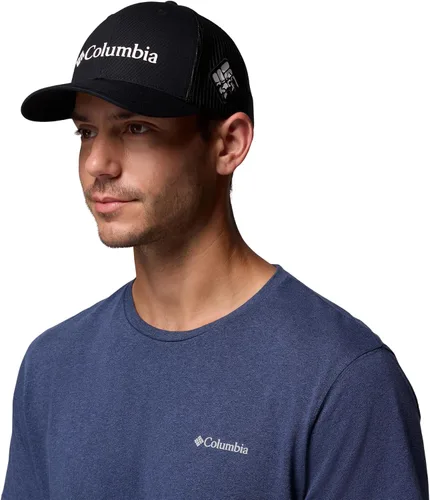 Miniatura 47 de Columbia - Gorra de malla con bandera con árboles unisex para adultos, corona alta